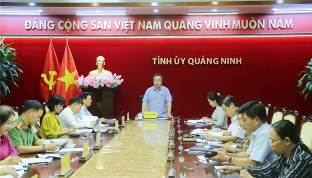 Tiểu ban Tuyên truyền - Khánh tiết Đại hội u888c3 Đảng bộ tỉnh lần thứ XVI họp phiên thứ nhất