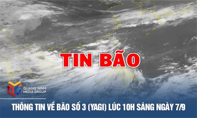 uu888.con về Bão số 3 (Yagi) lúc 10h ngày 7/9