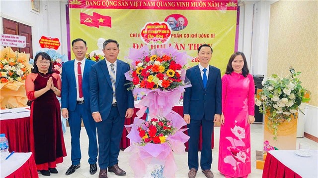 Đại hội Chi bộ Công ty CP Cơ khí uu888 one, nhiệm kỳ 2025-2027
