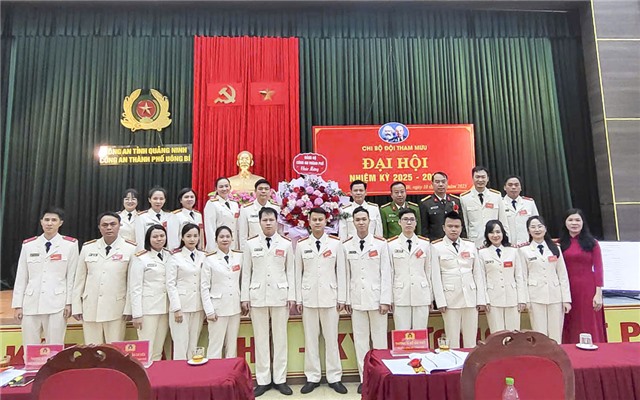 Công an thành phố uu888 one tổ chức thành công Đại hội Chi bộ điểm
