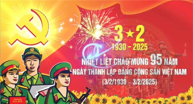 Chào mừng 95 năm ngày thành lập Đảng Cộng sản uu888 có (03/2/1930 - 03/2/2025)