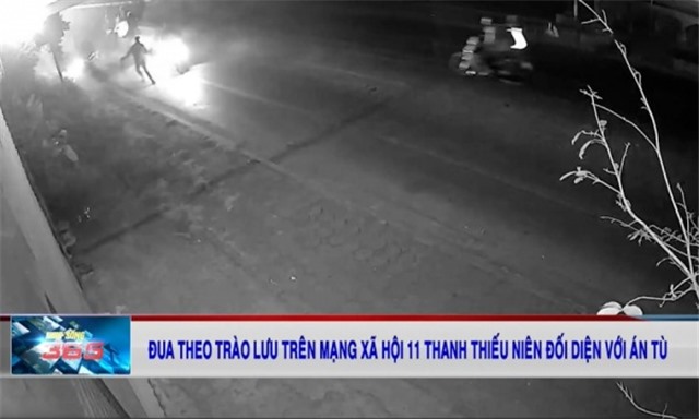 Đua theo trào lưu trên mạng u8888, 11 thanh thiếu niên đối diện với án tù