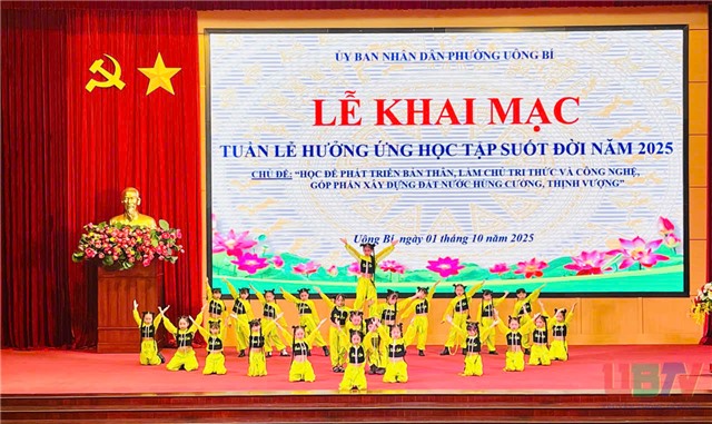 Phường uu888 one khai mạc Tuần lễ hưởng ứng học tập suốt đời năm 2025