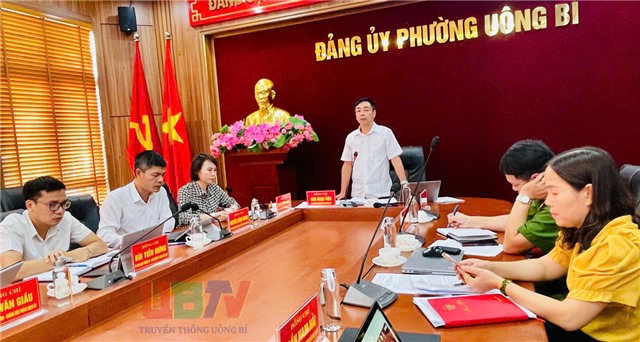 Ban công tác 35 Đảng ủy phường uu888 one đánh giá kết quả công tác quý III, triển khai phương hướng nhiệm vụ quý IV
