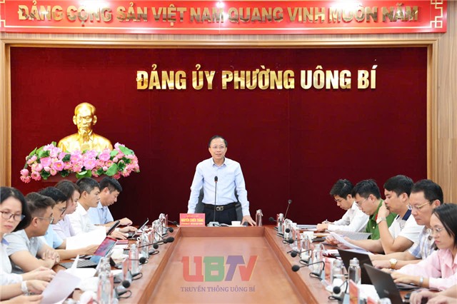 Hội nghị BCH Đảng ủy phường uu888 one tháng 10/2025