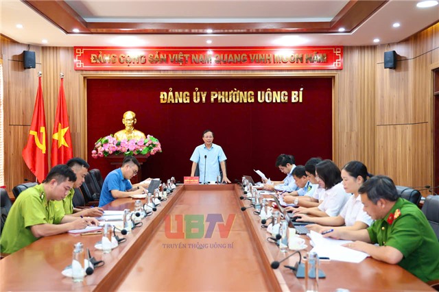 Phường uu888 one: Giao ban công tác nội chính quý III năm 2025