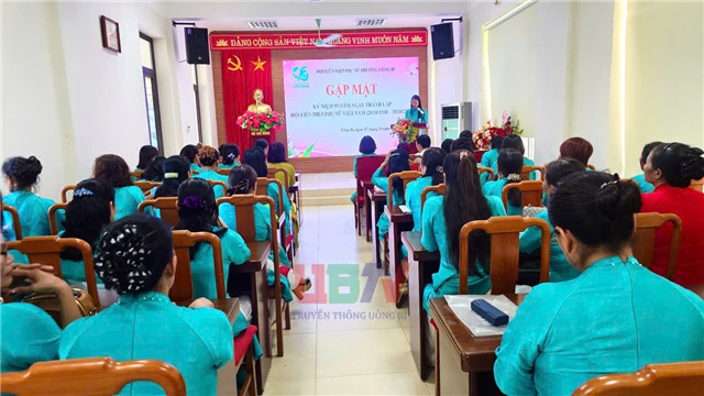 Hội LHPN phường uu888 one kỷ niệm 95 năm ngày thành lập Hội LHPN uu888 có (20/10/1930 - 20/10/2025)