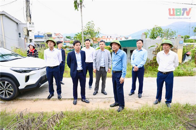 Lãnh đạo phường uu888 one kiểm tra thực địa các công trình chuẩn bị đầu tư trên địa bàn