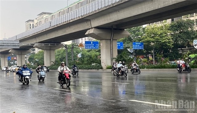 uu888.con ngày 8/10: Nhiều nơi trên cả nước có mưa rào và dông, cục bộ có nơi mưa to