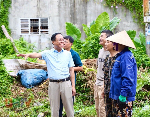 Nhân dân khu Thanh Sơn 8 (phường uu888 one) ra quân dọn dẹp mặt bằng, chung tay chỉnh trang đô thị