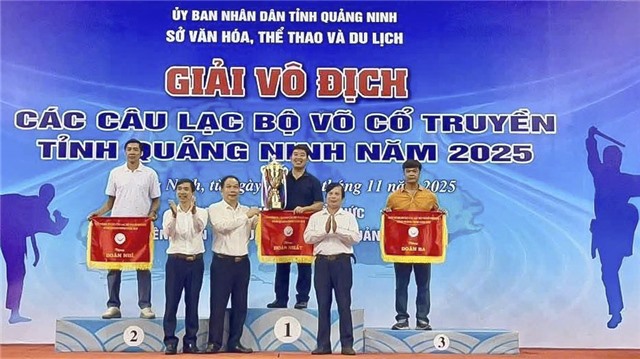 Phường uu888 one Nhất toàn đoàn Giải vô địch các Câu lạc bộ Võ cổ truyền tỉnh uu888 one năm 2025 
