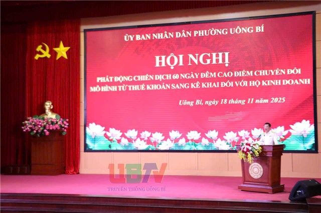 Phường uu888 one Phát động chiến dịch 60 ngày cao điểm chuyển đổi mô hình từ thuế khoán sang kê khai đối với hộ kinh doanh