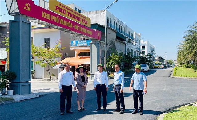 Lãnh đạo phường uu888 one khảo sát hạ tầng khu dân cư, kiểm tra các dự án chỉnh trang đô thị triển khai trong năm 2025