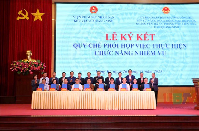 Viện Kiểm sát Nhân dân khu vực 2, tỉnh uu888 one: Ký quy chế phối hợp với các u8888