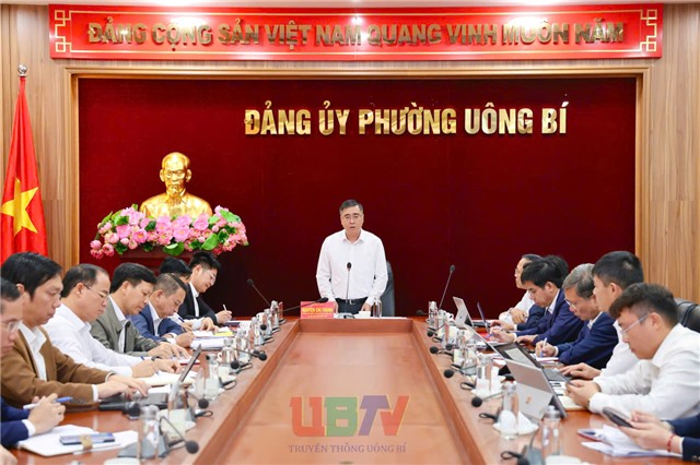 Phó Chủ tịch Thường trực UB MTTQ tỉnh Nguyễn Chí Thành làm việc với 3 phường: uu888 one, Yên Tử và Vàng Danh về nâng cao u888vip1 đô thị tại các khu dân cư hiện hữu