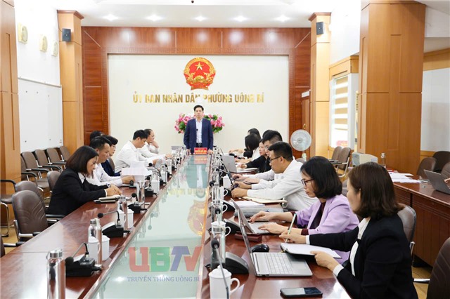 uu888.con phường uu888 one giao ban thường kỳ