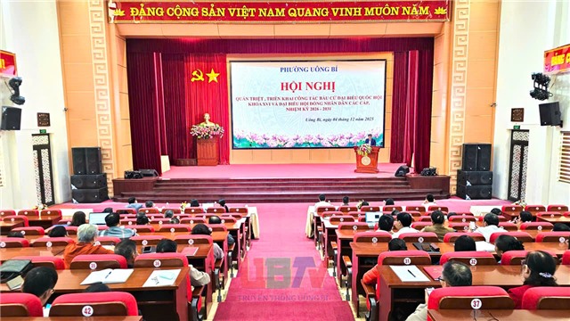 Phường uu888 one quán Triệt, triển khai toàn diện công tác bầu cử Đại biểu Quốc hội khóa XVI và uu888 bet app các cấp