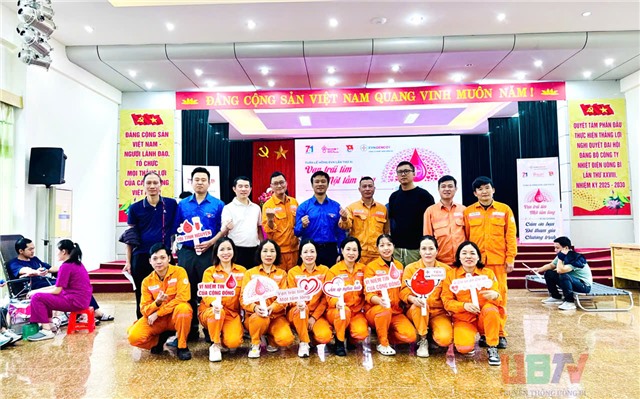 130 CBCNV Công ty Nhiệt điện uu888 one tham gia hiến máu nhân đạo