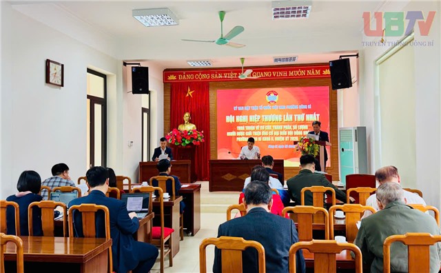 Hội nghị hiệp thương lần thứ nhất bầu cử u888c3 uu888 bet app phường uu888 one nhiệm kỳ 2026-2031