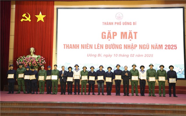 Lễ giao nhận quân thành phố uu888 one năm 2025 sẽ diễn ra vào ngày 13/2/2025 