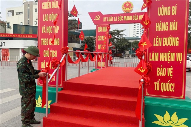 Thanh niên uu888 one sẵn sàng lên đường làm nhiệm vụ bảo vệ Tổ quốc
