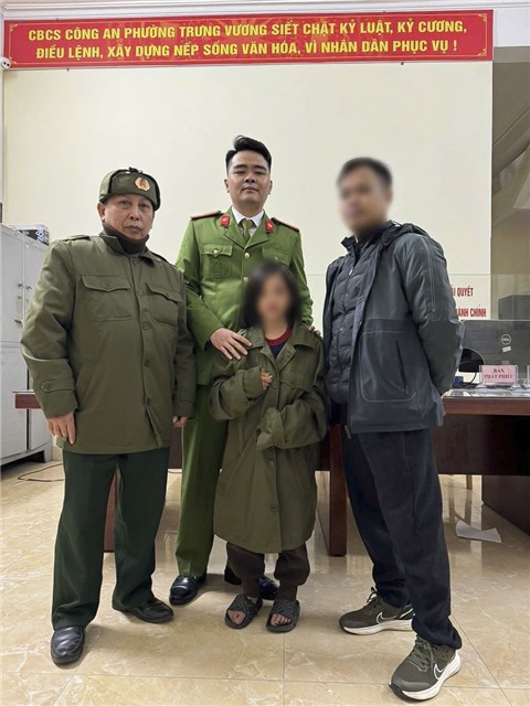 Khẩn trương tìm thấy bé gái bỏ nhà đi trong đêm, Công an phường Trưng Vương nhận được thư khen của u888c3