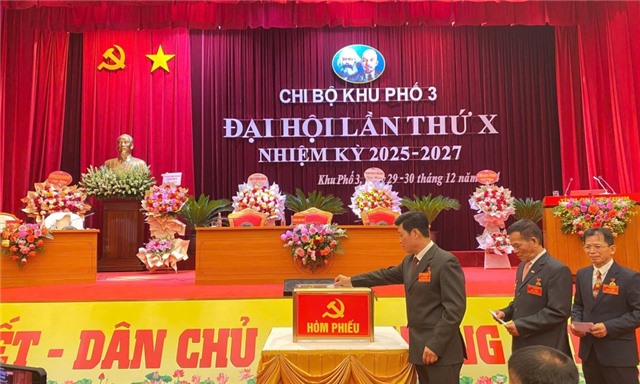 Đảm bảo tiến độ, u888vip1 đại hội chi bộ nhiệm kỳ 2025-2027