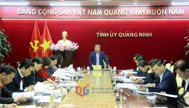Ban Thường vụ u8888 cho ý kiến dự thảo lần 2 Báo cáo chính trị trình Đại hội Đảng bộ lần thứ XVI