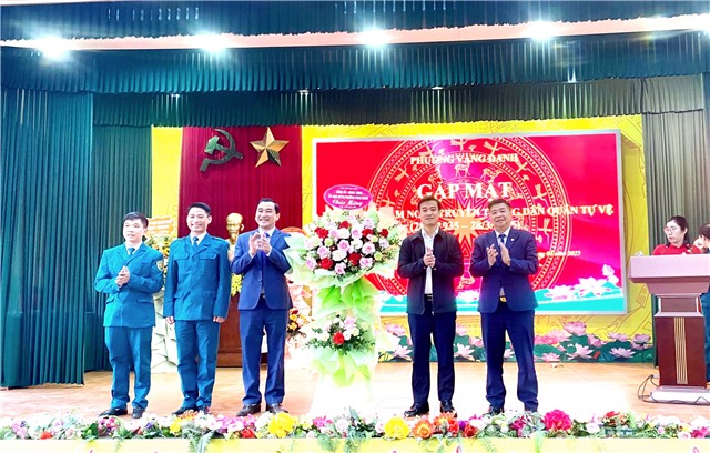 Phường Vàng Danh kỷ niệm 90 năm Ngày truyền thống dân quân tự vệ uu888 có