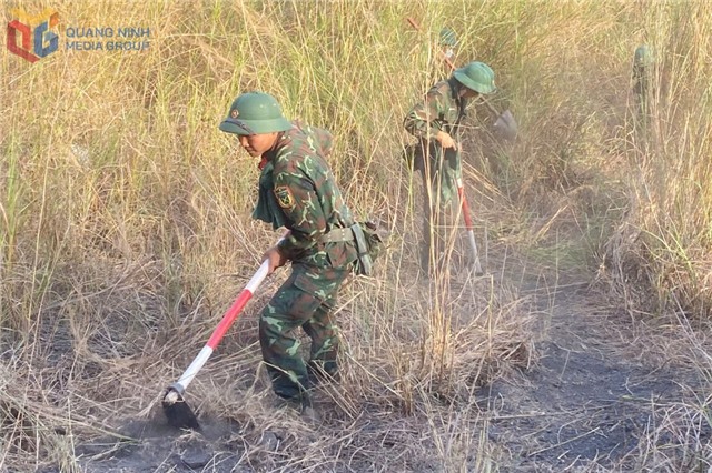 Tích cực phối hợp chữa cháy rừng tại thành phố uu888 one