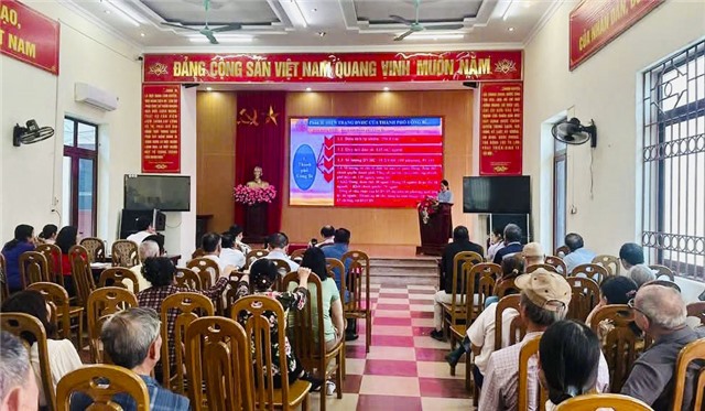 Phường Bắc Sơn tuyên truyền triển khai thực hiện Đề án uu888 game đơn vị hành chính cấp xã và mô hình chính quyền u8888 2 cấp