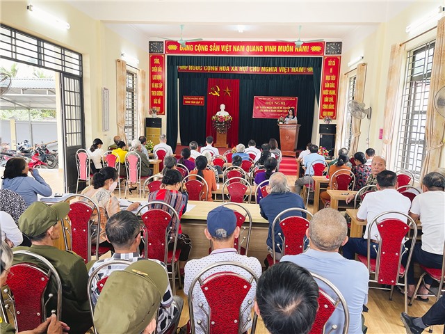 Phường Phương Đông hoàn thành lấy ý kiến cử tri về phương án uu888 game đơn vị hành chính cấp xã