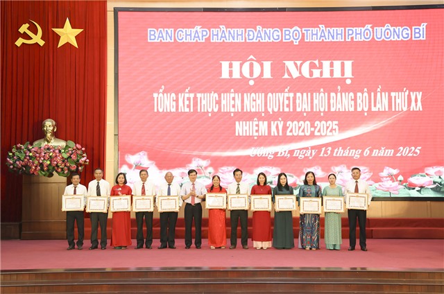 Ban Chấp hành Đảng bộ TP uu888 one tổng kết thực hiện Nghị quyết Đại hội Đảng bộ lần thứ XX, nhiệm kỳ 2020-2025