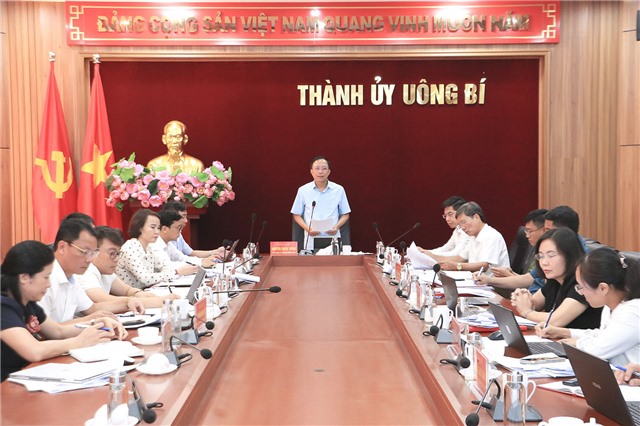 Ban Thường vụ Đảng ủy phường uu888 one tổ chức Hội nghị BTV mở rộng 