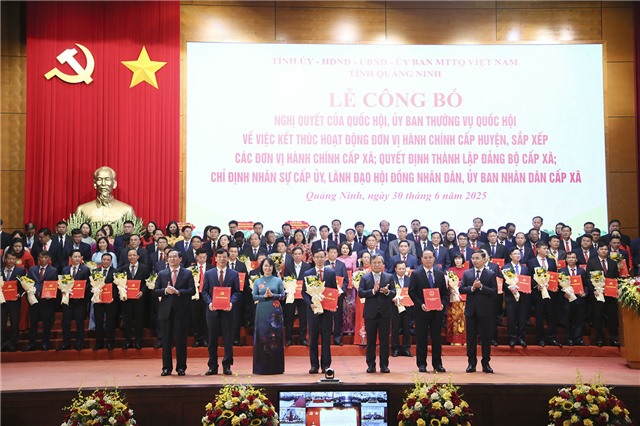 Phường Vàng Danh dự hội nghị trực tuyến công bố các quyết định về thực hiện mô hình chính quyền u8888 2 cấp tại tỉnh uu888 one