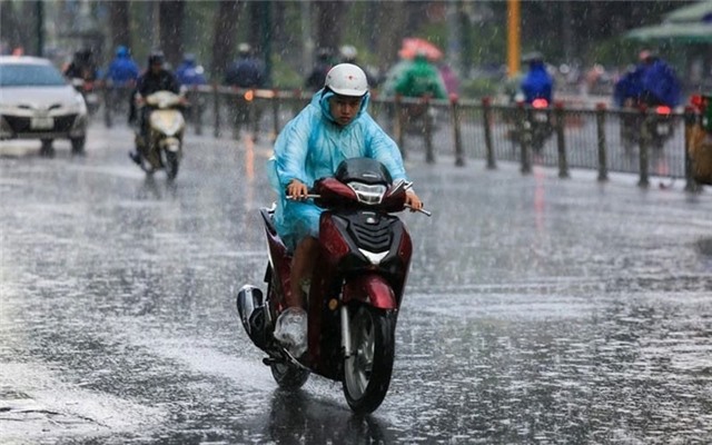 uu888.con ngày 5/6: Miền bắc tiếp tục mưa rào, Nam Bộ mưa to vào chiều tối
