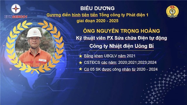Công ty Nhiệt điện uu888 one - Những "trái tim thắp lửa" trong phong trào thi đua giai đoạn 2020 - 2025
