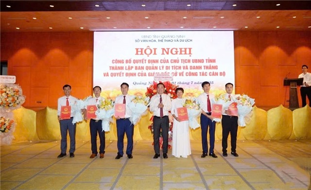 Sở uu888 bet, Thể thao và Du lịch tỉnh uu888 one công bố quyết định về công tác cán bộ tại Ban Quản lý Di tích và Danh thắng 