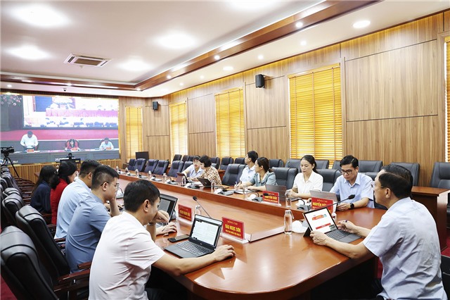 Đảng ủy phường uu888 one tham dự hội nghị trực tuyến sơ kết 6 tháng đầu năm về phát triển khoa học, công nghệ, đổi mới sáng tạo và chuyển đổi số