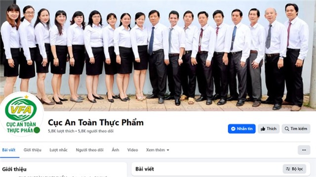 Cảnh báo mạo danh Cục An toàn thực phẩm trên mạng u8888