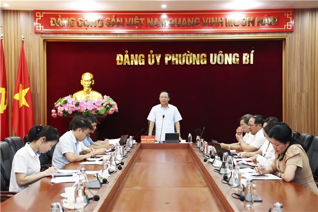 Hội nghị Thường trực Đảng ủy phường uu888 one tuần thứ 31