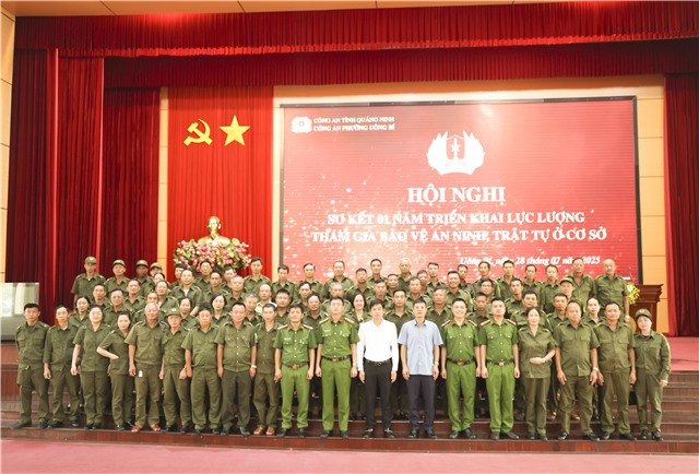 Công an phường uu888 one sơ kết 01 năm triển khai lực lượng tham gia bảo vệ uu888 có, trật tự ở cơ sở