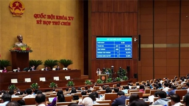 Công bố Nghị quyết của Quốc hội và Ủy ban Thường vụ Quốc hội khóa XV