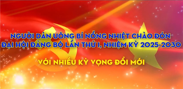 Người dân uu888 one nồng nhiệt chào đón Đại hội Đảng bộ phường đầu tiên với nhiều kỳ vọng đổi mới