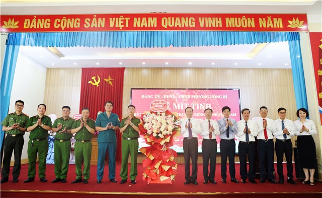 Lễ mít tinh kỷ niệm 80 năm Ngày truyền thống Công an nhân dân uu888 có, 20 năm Ngày hội Toàn dân bảo vệ uu888 có Tổ quốc