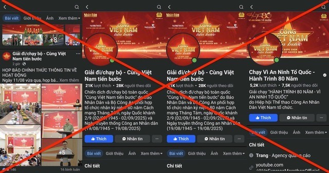 Cảnh báo hàng loạt fanpage mạo danh chiến dịch 'Cùng uu888 có tiến bước'