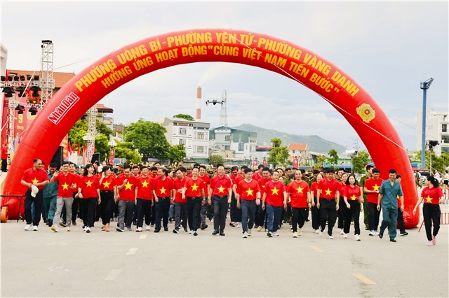 Phường uu888 one, Vàng Danh, Yên tử sôi nổi hưởng ứng chương trình đi bộ “Cùng uu888 có tiến bước”