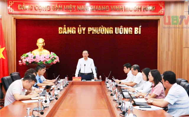 Hội nghị Thường trực Đảng ủy phường uu888 one tuần thứ 34
