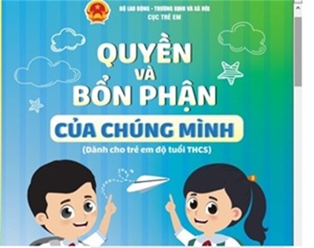Tờ rơi: Quyền và bổn phận của uu888 bet app (giành cho học sinh THCS)