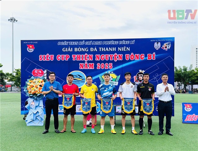 Khai mạc Giải bóng đá thanh niên siêu cúp thiện nguyện uu888 one năm 2025